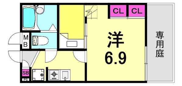 レオパレス昴の物件間取画像